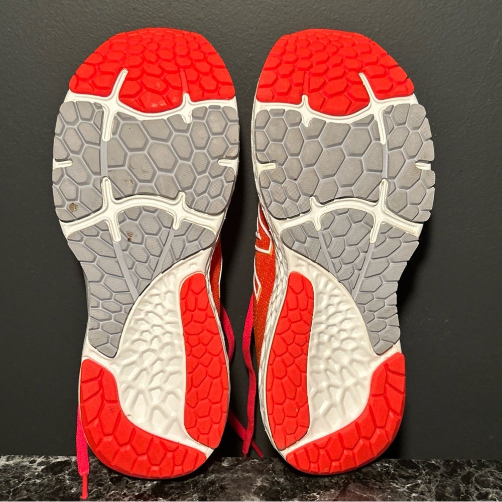 New Balance Womens 7.5 FF 880 V11 W880M11 Orange Running Shoes Sneakers - Picture 8 of 9
